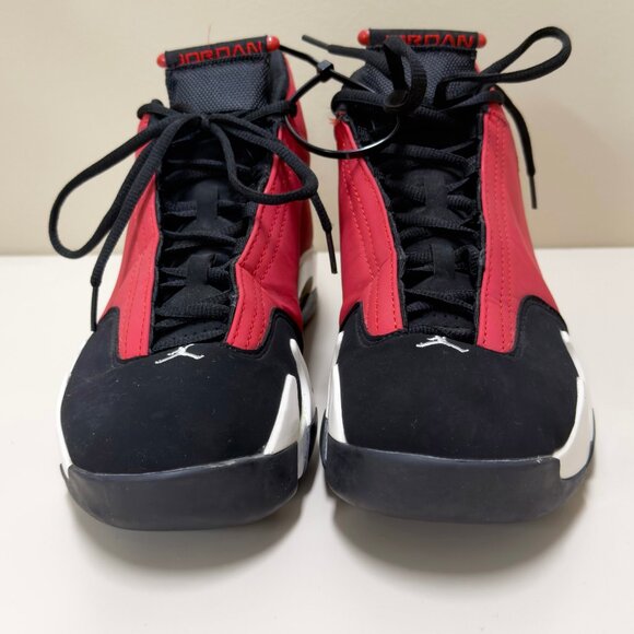 Air Jordan 14 Retro Gym Red Size 8.5 Toro 487471-011 - Picture 5 of 8